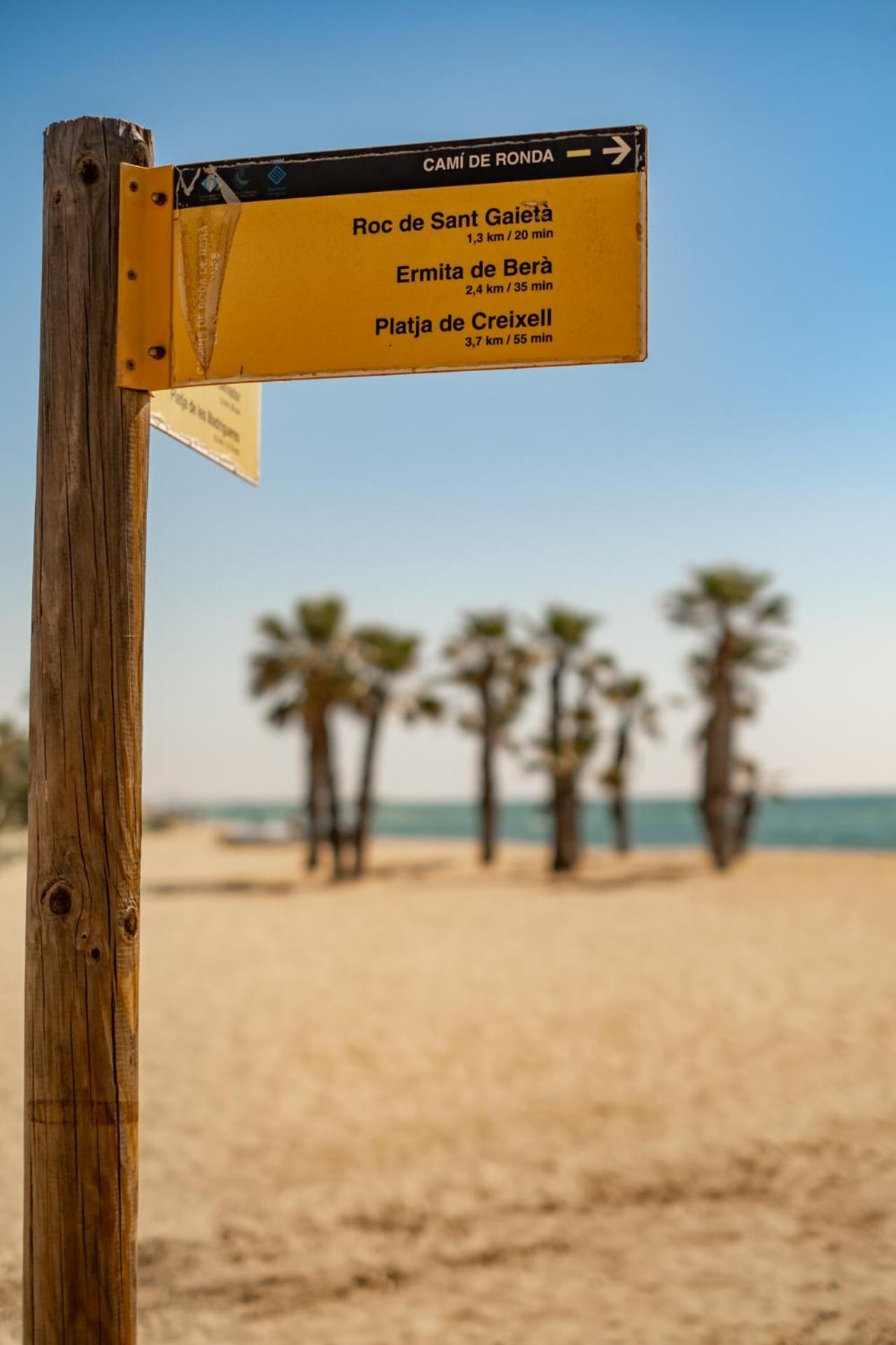 Encantador Apto En La Playa Coma-ruga Exteriör bild